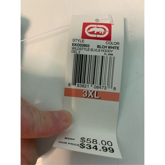 Ecko Vintage Y2K Hooded Vest Bape/Billionaire Boys Club Style Men 3XL NWT! - Picture 2 of 12